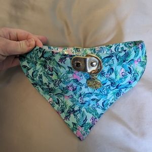 Lilly Pulitzer Dog Adjustable Bandana Collar